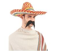 Accessoire - Sombrero mexicain multicolore adulte