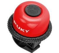 Puky Sonnette vélo G20 – Cloche rotative 20 mm, sonnette claire, revêtement poudre robuste – Rouge