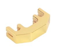 Accessoire Sourdine Violon en Alliage de Chrome, Silencieux Léger et Durable, Or 5x2,5cm - Réduction Efficace du Volume, Son Mellow Préservé, Pratique pour Entraînement et Usage