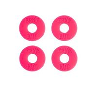 Ernie Ball Strap Blocks - Rose - Pack de 4
