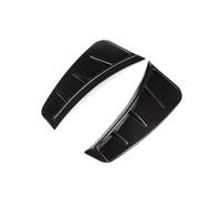 Accessoire Universel pour Panneau Latéral D'aile De Voiture - Garniture Décorative pour Sortie d'air Latérale - Style Extérieur(Bright Black)