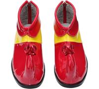 Accessoire utilitaire en polyuréthane, tissu, caoutchouc chaussures de clown pour femme, design fonctionnel polyvalent, idéal pour l'école, les voyages et les trajets quotidiens