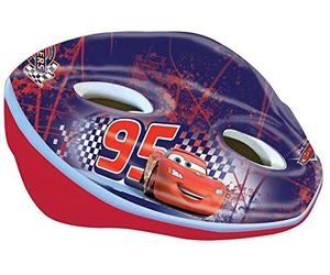 Accessoire Vélo Casque Enfant - Cars - Multicolore (Rouge/Violet) - 52-56 cm
