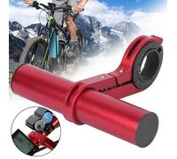 Accessoire vélo - Garosa - Prolongateur de guidon - 10 cm - Support multifonction - Noir