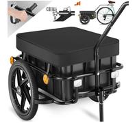Remorque à vélo - TECTAKE - Remorque Cargoxpress multifonction avec caisson amovible, pneus profilés et roulements à billes