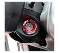 Accessoire Voiture Interieur Pour Ford Pour Focus 2 3 4 MK2 MK3 MK4 Pour Kuga Pour Escape Pour Everest Pour Mondeo Car Key Switch Ring Trim Sticker Intérieure Voiture(Red)