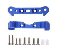 Accessoire Voiture RC Pour Arrma 1/5 Pour Kraton Pour Outcast 8S 2 Pièces Support De Suspension Inférieur Avant En Métal Pièces De Mise À Niveau De Voiture RC Accessoires Modifiés(Blue)