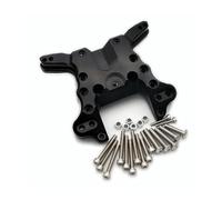 Accessoire Voiture RC pour Arrma pour Kraton pour Outcast 8s ARA320475 ARA320476 1/5 Supports D'amortisseurs Avant Arrière Aluminium Pièces Rechange Modèles Réduits Radiocommandés(Black,Rear)