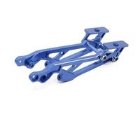 Accessoire Voiture RC pour Arrma pour Kraton pour Typhon 6S 1/8 Alliage D'aluminium Robuste Support D'aile Modification Mise À Niveau Réparation Jouet De Rechange(Blue)