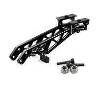 Accessoire Voiture RC pour Arrma V6 6S pour Kraton EXB pour Notorious ARA320758 Échelle 1/8 Kit Supports D'aileron Arrière en Métal Pièces D'amélioration pour Voiture RC(Black)