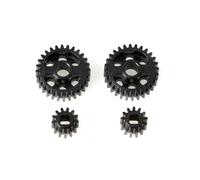 Accessoire Voiture RC pour Axial AXP8 Gilamon 1/8 Pièces Rechange Voiture RC Essieu Avant Arrière Acier Trempé Kit D'engrenages Transmission Portique 32P 28T 13T Décoratif