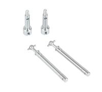 Accessoire Voiture RC pour Axial pour SCX24 AX24 XC-1 1/24 pour Course RC Voiture Mise À Niveau Pièces CNC Essieu Avant Acier Inoxydable CVD Arbre D'entraînement Accessoires