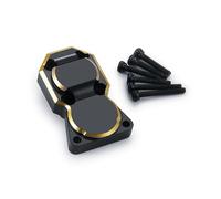Accessoire Voiture RC pour Axial pour SCX24 pour Deadbolt pour Wrangler pour Gladiator pour Bronco 1/24 Couvercle Différentiel D'essieu Laiton Accessoires Mise Niveau Voiture RC(Type B)