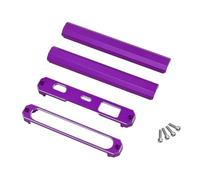 Accessoire Voiture RC pour Flysky NB4 Noble Lite Pro Accessoires Métalliques en Aluminium CNC Poignée Protection Pièces Réparation Modèles Jouets Rechange Décoratifs(Purple,Type4)