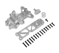 Accessoire Voiture RC pour Hyper Go 16207 16208 16209 16210 H16V3 M162 M163 1/16 Couvercle Boîte Vitesses Avant Métal Coque Supérieure du Deuxième Étage(Silver)