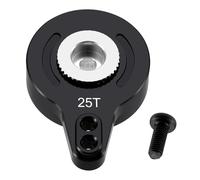 Accessoire Voiture RC pour Losi 22S Sprint 1/10 Pièces Mise À Niveau pour Camion RC Short Course Bras Servo Décoratifs Avant Arrière Acier Joint CVD Alliage D'aluminium 25T(Servo Arm)