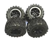 Accessoire Voiture RC pour Mjx pour Hyper Go 20208 pour Mini 1/20 Pièces Rechange pour Voitures RC Pneus Roues Jantes Décoratives Etc(4PCS)