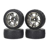 Accessoire Voiture RC pour Tamiya M-05 M-05Pro M06 M07 M-08 SW01 MB-01 T3-01M Pièces Châssis pour Voitures RC Pneus Caoutchouc avec Jantes Décoratives