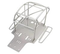 Accessoire Voiture RC pour Tamiya pour Racing pour Buggy Sand Scorcher Châssis en Acier Inoxydable Et Combinaison De Cage À roulettes RC Mise À Niveau Remplacement