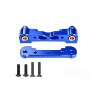 Accessoire Voiture RC pour Tamiya pour TT-02 1/10 Bras Direction À Manivelle en Aluminium CNC avec Pont Pièce Mise Niveau Voiture RC Pièces Rechange Modèles Jouets(Blue,Front)