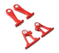 Accessoire Voiture RC pour Tamiya pour TT02 pour TT-02 Ensemble Bras Suspension Supérieur Et Inférieur Avant Arrière en Aluminium Pièces Mise À Niveau Voiture RC Modèles Jouets(Type14)