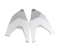Accessoire Voiture RC pour Traxxas pour Illimité pour Désert pour Racer pour UDR 8532 8533 1/7 Bras Suspension Inférieur Avant Métal Accessoires Pièces Mise À Niveau De Voiture RC(Silver)