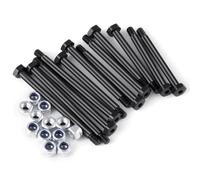 Accessoire Voiture RC pour Traxxas pour Mini pour Maxx 2S 1/16 Pièces Rechange Accessoires pour Voitures RC Kit De 12 Charnières Décoratives en Acier