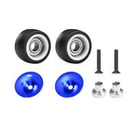 Accessoire Voiture RC pour TRAXXAS pour Mini pour Maxx pour XRT 4976 Roue Et Roulement en Alliage Pièces Rechange Décoratives, Modèles Jouets(Blue)