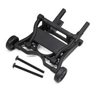 Accessoire Voiture RC pour Traxxas pour Slash 2WD pour Rustler pour Stampede pour Bandit 3678 3678X 1/10 Barre De Roue RC Pièces De Mise À Niveau De Voiture Accessoires(Black)