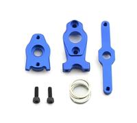 Accessoire Voiture RC Pour Traxxas Pour Slash Pour E-Revo Pour Summit 1/16 Ensemble De Direction En Métal 7043 RC Car Upgrade Pièces De Bricolage Accessoires Modifiés(Blue)