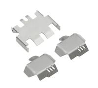 Accessoire Voiture RC Pour Traxxas Pour TRX4M 1/18 3 Pièces Acier Inoxydable Pour Châssis, Armure Protecteur D'essieu, Ensemble Plaques Protection Pièces Mise À Niveau Voiture Sur Chenilles RC