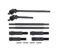 Accessoire Voiture RC pour Vanquish Vs4-10 pour Phoenix F10 Axe Portail 1/10 Acier Cvd Ensemble Universel Arrière Arbre Droit Embout d'arbre RC(Shafts and Stub)