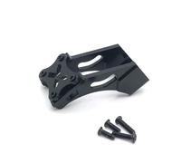 Accessoire Voiture RC pour Wltoys 144001 144010 124007 124017 124019 184016 Support De Fixation Métallique Aileron Arrière Pièces Accessoires De Mise À Niveau Voitures RC(Black)