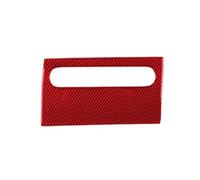 Accessoire Voiture Tuning Pour Benz Pour Smart Pour Fortwo 451 2011 2012 2013 2014 2015 LHD Copilote Boîte à gants Panneau de commutation Garniture Autocollant(B Red)