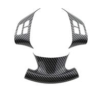 Accessoire Voiture Tuning pour BMW pour X1 pour E84 2010-2013 pour Série 3/E90 2005-2012 ABS Panneau Volant Fiber Carbone Paillettes Garniture Accessoires Voiture Intérieur Voiture Accessoires