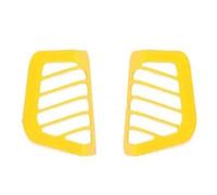 Accessoire Voiture Tuning Pour Jeep Pour Wrangler Pour Gladiator 2018-2023 Couverture De Décoration De Sortie D'aération De Climatisation De Voiture 2 Pièces(Yellow)