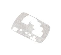 Accessoire Voiture Tuning pour Toyota pour Hilux 2015-2020 Couvercle Panneau Changement Vitesse Alliage D'aluminium Argenté Accessoires Modification Intérieure Voiture Accessoires