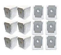 Accessoires 12 pièces sacs sous vide pour compatible avec iRobot compatible avec Roomba série I & amp; Sacs S, I3 (3550), S9 (9550) pour l'élimination automatique de la saleté avec un fond propre
