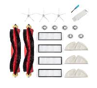 Accessoires 18 pièces MultiColor Xiaomi Roborock S5/Max/S6/Max V/S6 Pure/S60/S65/T6/E25/E35