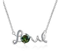 Accessoires 1ct Vert/Jaune/Bleu Moissanite Diamant pour Femmes, nœud de col, Boucles d'oreille à liseré en Or Fantaisie