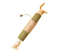 Accessoires à mâcher pour Animaux de Compagnie, bâtons à mâcher interactifs à l'herbe à Chat, friandises résistantes aux morsures, bâtons d'herbe à Chat avec Plumes Naturelles pour Animaux de