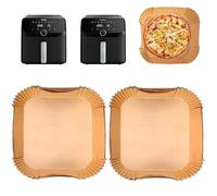 Accessoires Air Fryer pour Moulinex Easy Fry Mega 7.5 L, Lot de 120 Feuilles de Cuisson Airfryer pour Moulinex EZ8558F0, Plat pour Friteuse à Air Moulinexs