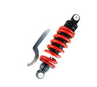 Accessoires amortisseurs Amortisseur Arrière Central De Moto Réglable, Pour MSX125 SF M3 M5 M6 Pour Benelli TNT125 135 285mm(Rosso)