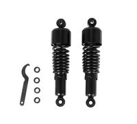 Accessoires amortisseurs Amortisseurs Arrière Pour Motos, Ressorts De Suspension Réglables Pour Harley Pour Touring Road Glide Pour Custom CVO Anniversary FLTRXSE2 2013(Nero)