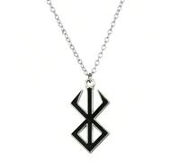 Accessoires Anime Épée du Vent : Légende de la Lame du Conquérant Œuf de Bête Géante Collier Œuf de Bête Géante Pendentif Anime Bijoux Taille Unique,collier rouge,Boucles d'oreilles rouges,Boucles d'o