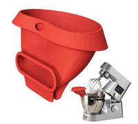 Accessoires Anti-éclaboussures, Entretien Facile, 16 X 11,1 X 10,2 Cm, Entonnoir À Farine, Outil De Cuisson Sans Gâchis, Structure Anti-déversement, Pour Batteur Sur Socle À Tête Inclinable 4,5 Et 5 L