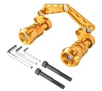 Accessoires Antichute Pot D'échappement pour N-MAX155 pour Nmax155 pour Xmax300 Moto Protection Contre Les Chutes pour NMAX155 pour NMAX125 160 pour XMAX300(Gold)