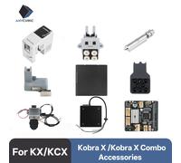 Accessoires ANYCUBIC Kobra X Kobra X Combo : Tête d'impression, Plaque PEI, Carte mère, Buse 0.25/0.4/0.6/0.8mm, Hub de filament, Ensemble de plateau chauffant Nozzle Sillic Cover