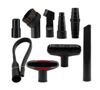 Accessoires Aspirateur pour Cecotec Conga Rockstar Cyclonic XL 2023-Present, Kit d’Embouts Aspirateur en ABS avec Adaptateur, Brosses et Accessoires pour Maison, Voiture et Meubles,9-Piece