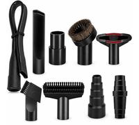 Accessoires Aspirateur pour Siemens VSP3AAAA 2018-2026+ | 9-Piece Set Accessoires pour Aspirateur pour Maison Bureau Intérieur avec Embout Flexible Embout Tissus et Adaptateurs